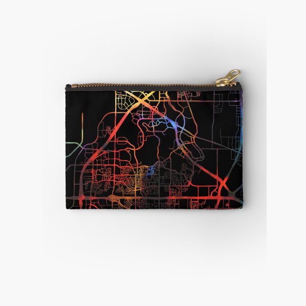 Item preview, Irving City Street Map Dark Mode designed and sold by map-lover.