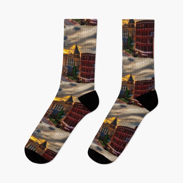 Item preview, Downtown Canton At Sunset designed and sold by dmartin200.