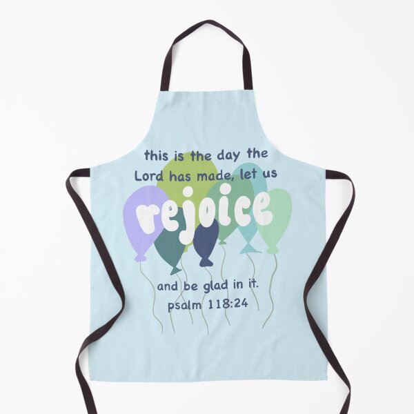 Item preview, Psalm 118:4 Rejoice Balloons designed and sold by faithprints.