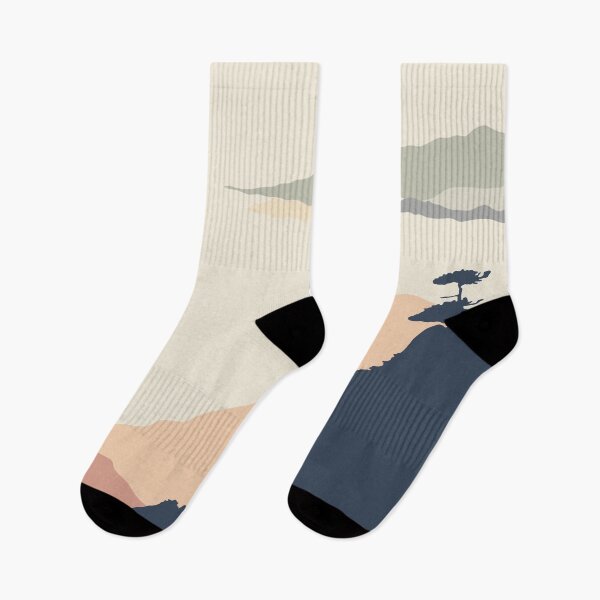 Item preview, minimalist mountain and trees art designed and sold by della95.