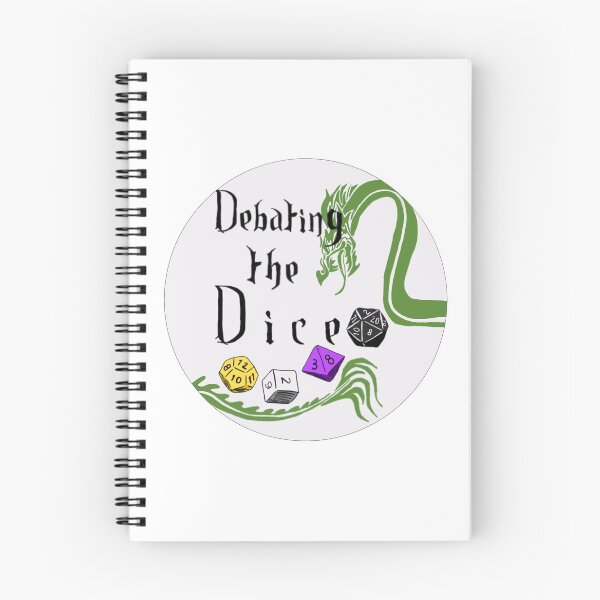 Item preview, Debating the dice logo designed and sold by kat-hennessy.