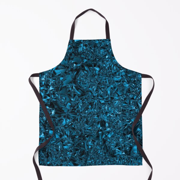 Item preview, Crumpled Foil Abstract in Deep Sky Blue designed and sold by Darcy777.