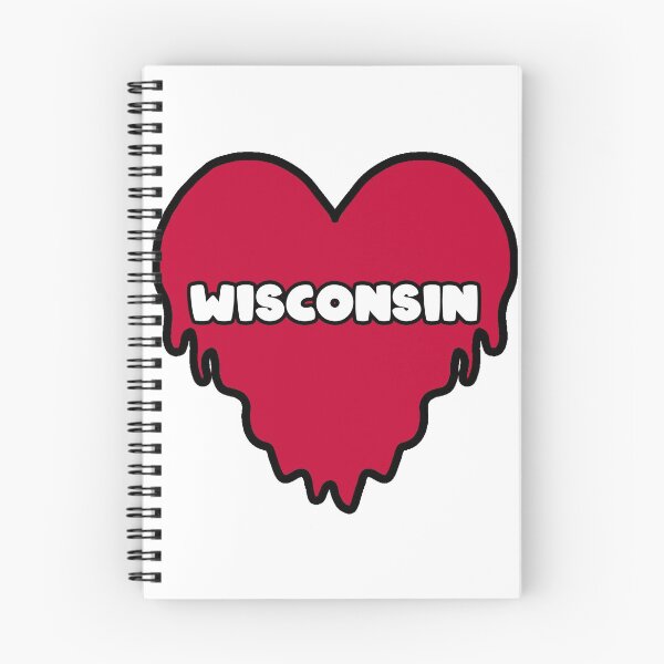 Item preview, Wisconsin Dripping Heart designed and sold by NicholasForbes.