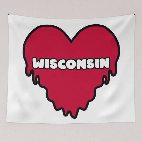 Item preview, Wisconsin Dripping Heart designed and sold by NicholasForbes.