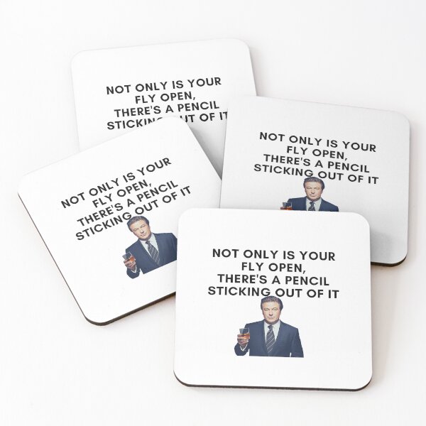Item preview, 30 Rock - Jack Donaghy - Not only is your fly open, there's a pencil sticking out of it designed and sold by LeoSpaceman.