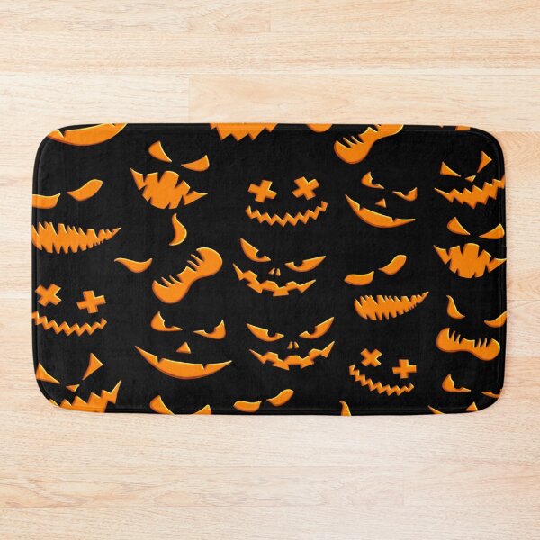 Item preview, Halloween pumpkin faces pattern designed and sold by MLD112.