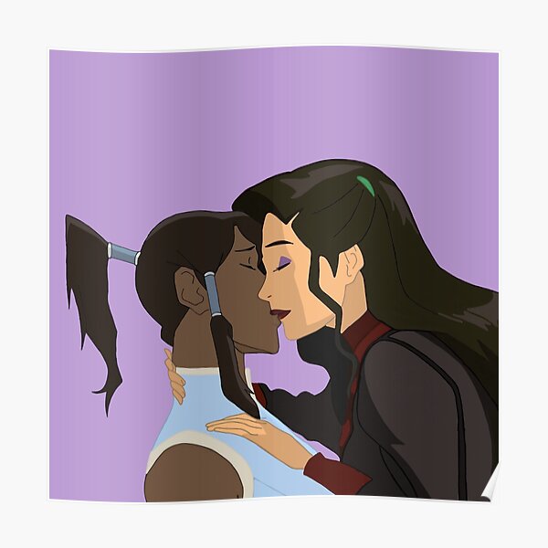 "Korrasami Proposal Kiss " Poster for Sale by bsand55 Redbubble