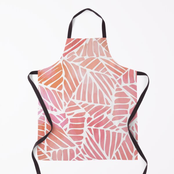 Item preview, Abstract Pink and Peach Leaves designed and sold by FinnBear.