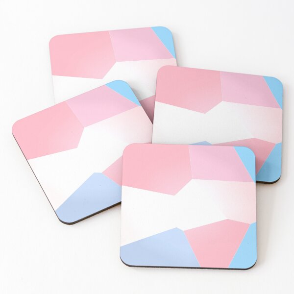Item preview, Stained Glass Effect Subtle Pride trans designed and sold by -Gedwolcraeft-.