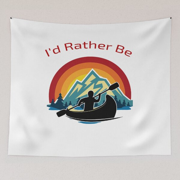 Item preview, I'd Rather Be Canoeing! designed and sold by HeatherPore.