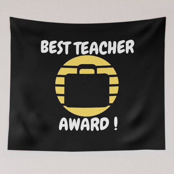 Item preview, Best Teacher Award  designed and sold by Pea Fitness.