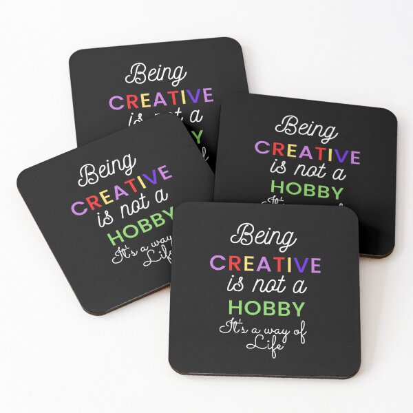 Item preview, Being Creative is Not a Hobby designed and sold by designlee.