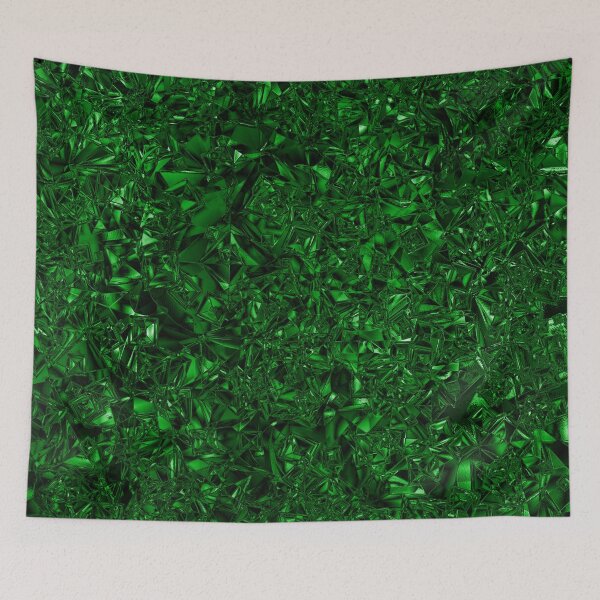 Item preview, Crumpled Foil Abstract in Forest Green designed and sold by Darcy777.