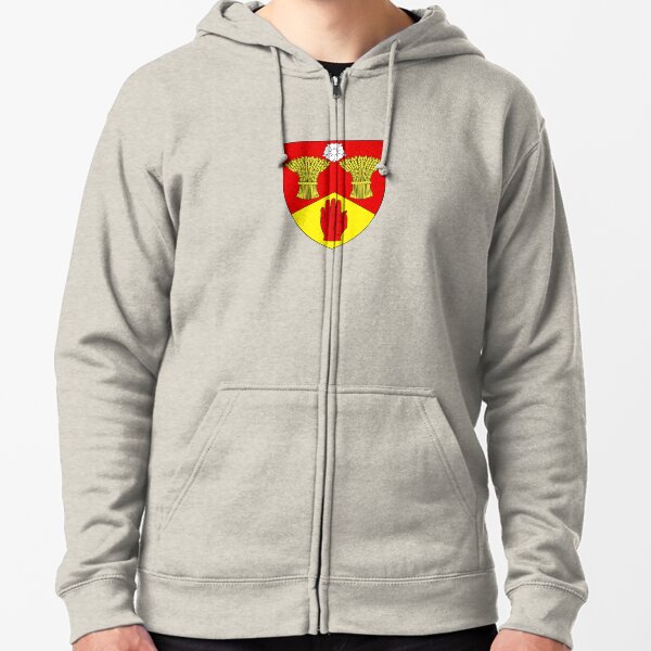 County Londonderry Coat of Arms Zipped Hoodie