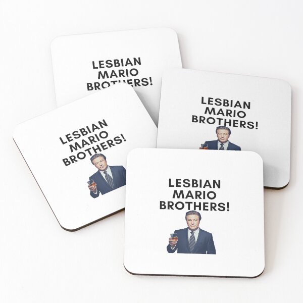 Item preview, 30 Rock - Jack Donaghy - Lesbian Mario Brothers! designed and sold by LeoSpaceman.