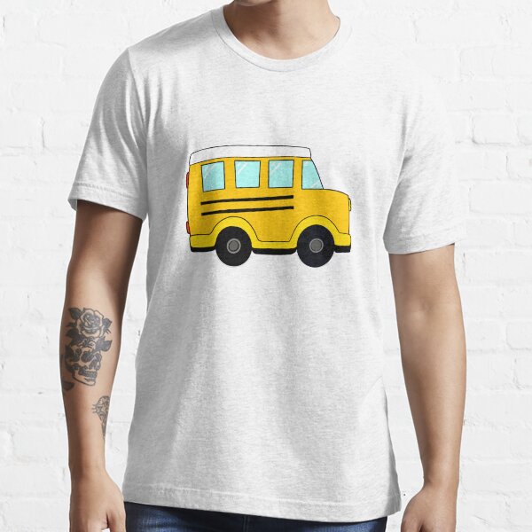"Yellow School Bus" Tshirt for Sale by FosterThoseArts Redbubble