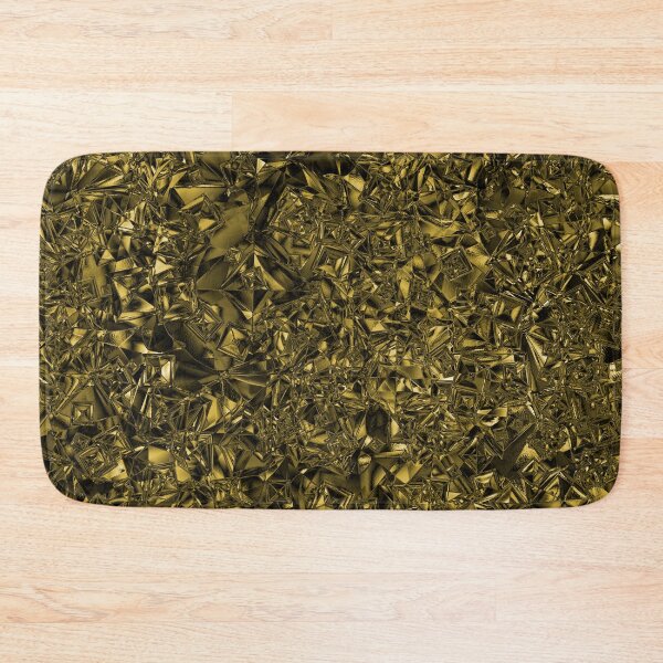 Item preview, Crumpled Foil Abstract in Dark Gold designed and sold by Darcy777.