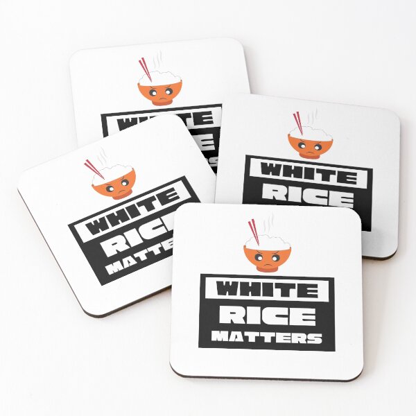 Item preview, White Rice Matters designed and sold by somebasic.