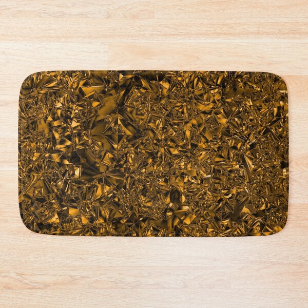 Item preview, Crumpled Foil Abstract in Rich Gold designed and sold by Darcy777.