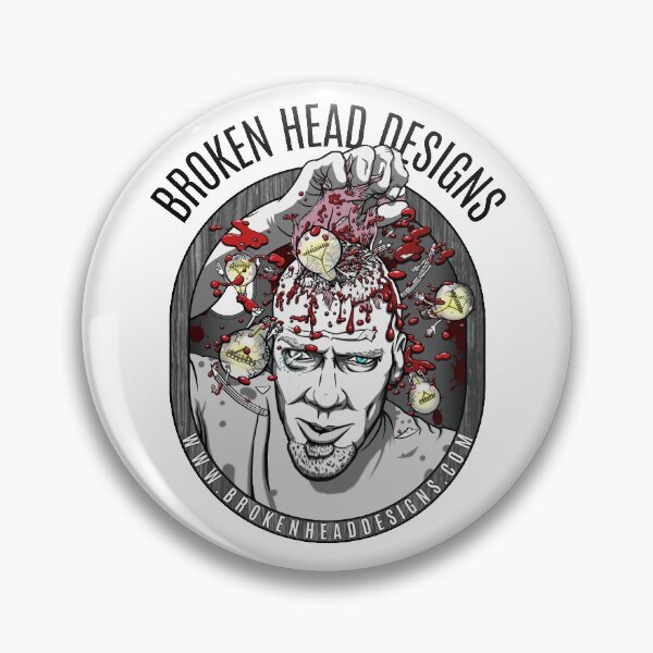 Item preview, Broken Head Designs - Head Rip (Light) designed and sold by SMilllar.