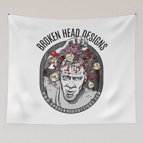 Item preview, Broken Head Designs - Head Rip (Light) designed and sold by SMilllar.
