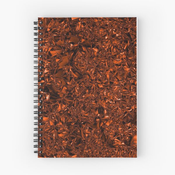 Item preview, Crumpled Foil Abstract in Jack O'Lantern Orange designed and sold by Darcy777.