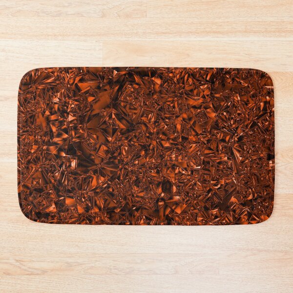 Item preview, Crumpled Foil Abstract in Jack O'Lantern Orange designed and sold by Darcy777.
