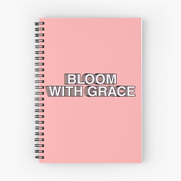 Item preview, Bloom with Grace quote designed and sold by crizzycreates.