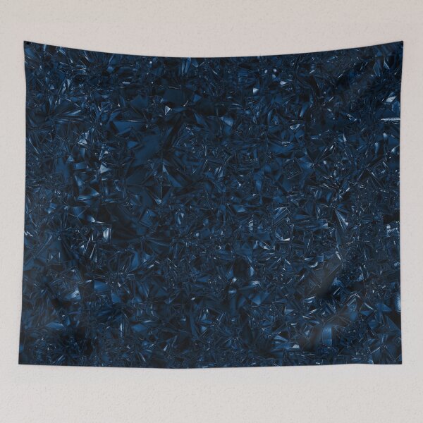 Item preview, Crumpled Foil Abstract in Midnight Blue designed and sold by Darcy777.