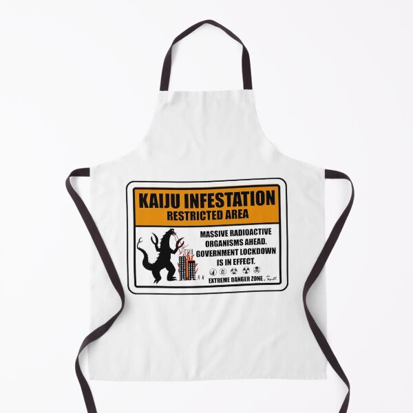 Item preview, Kaiju Warning sign designed and sold by Lee Hagseth.