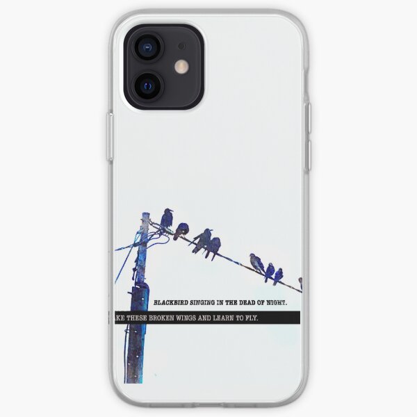 Beatles Blackbird iPhone Soft Case