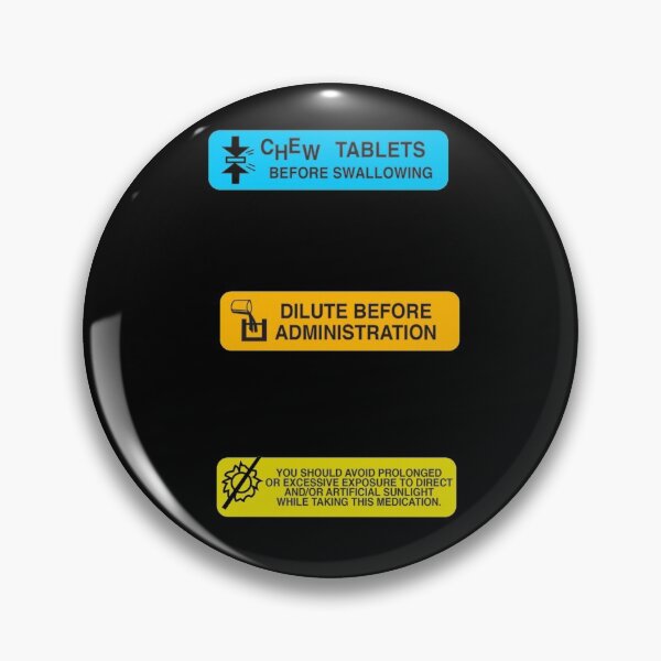 Item preview, Copy of Prescription warning label (Multi pack #1) designed and sold by Pharmacied.