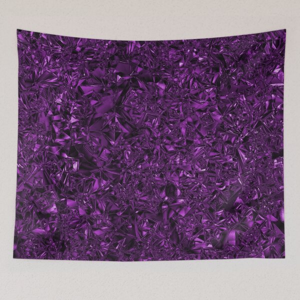 Item preview, Crumpled Foil Abstract in Royal Purple designed and sold by Darcy777.