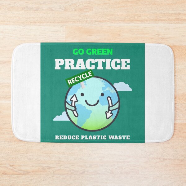 Item preview, Go Green, Practice Recycle designed and sold by Freistni.