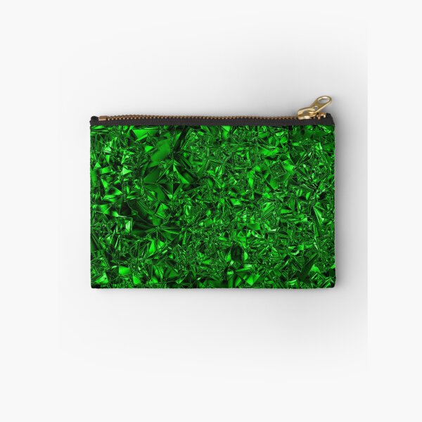 Item preview, Crumpled Foil Abstract in Shamrock Green designed and sold by Darcy777.