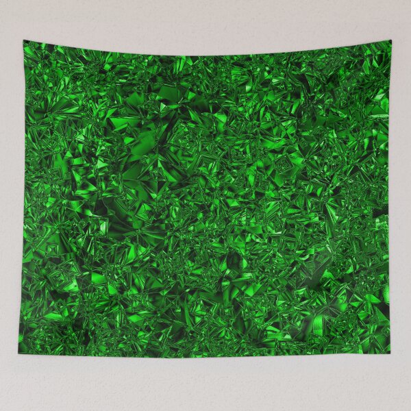 Item preview, Crumpled Foil Abstract in Shamrock Green designed and sold by Darcy777.