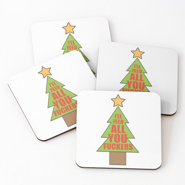 Item preview, I'll Feed All you Fuckers Christmas Xmas designed and sold by Yo Printy.