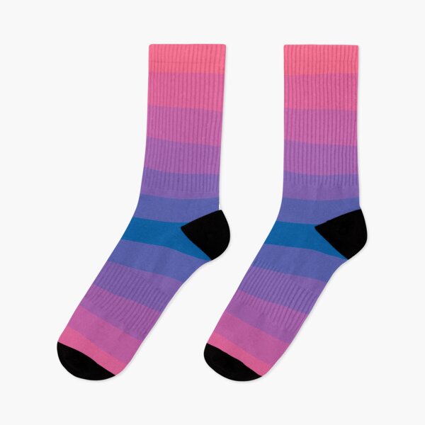 Item preview, bi bisexual flag colors (pink purple blue gradient) designed and sold by lemonmake.