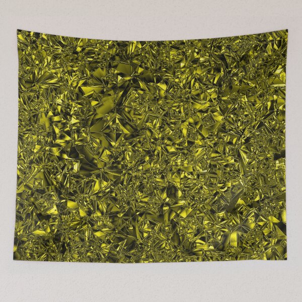 Item preview, Crumpled Foil Abstract in Yellow designed and sold by Darcy777.