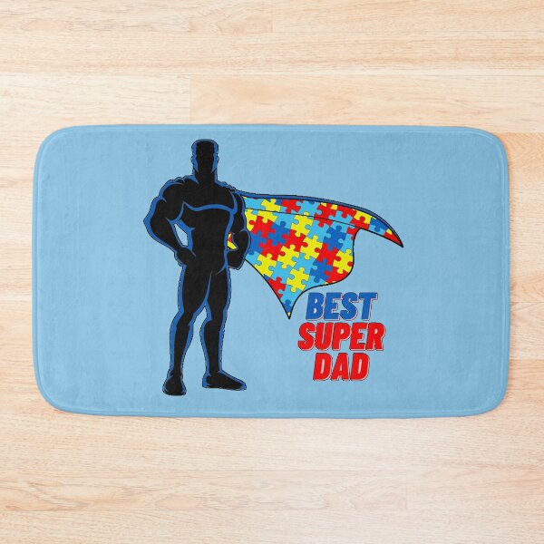 Item preview, Best Superhero Autism Dad  designed and sold by AnJAutismWorld.