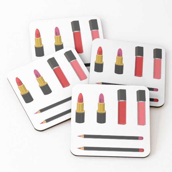 Item preview, Makeup Set: Lip Products (White Background) designed and sold by ArtByLM.