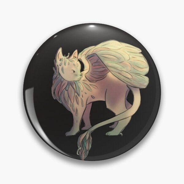 Item preview, Tressym or winged cat  designed and sold by Tessa De Voe.