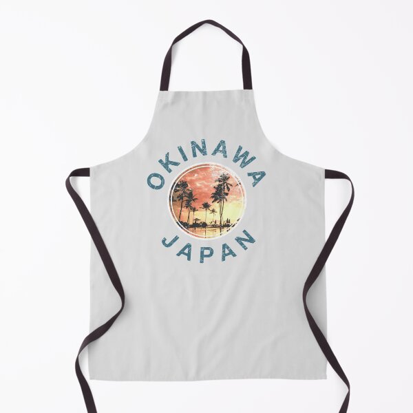 Item preview, Okinawa Japan Retro Sunset designed and sold by IronEcho.
