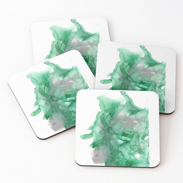 Item preview, green & silver 2 designed and sold by melaniab-art.