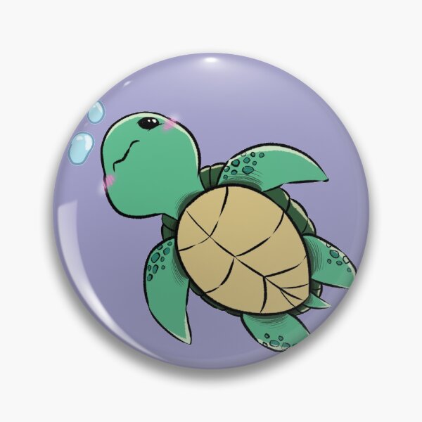 Item preview, Cute Sea Turtle (a) designed and sold by abi-tartle.