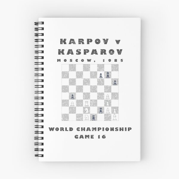 Item preview, Chess Karpov v Kasparov, 1985 World Championship designed and sold by fourthreethree.