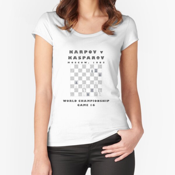 Drawn Games Postcards - Karpov vs. Kasparov – World Chess Hall of Fame