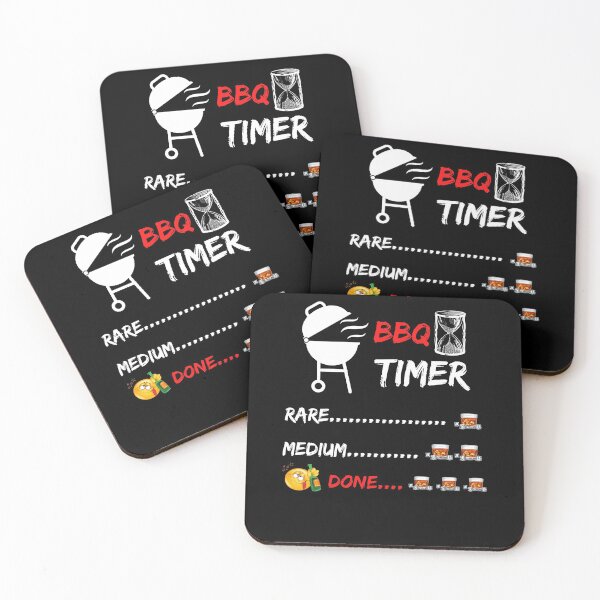 Item preview, Funny Whiskey BBQ Timer - Rare, Medium and Drunk Done. designed and sold by Passion Isles.