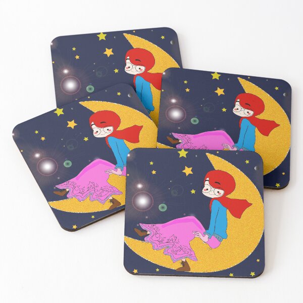 Item preview, Hijab Moon designed and sold by Piperellestudio.