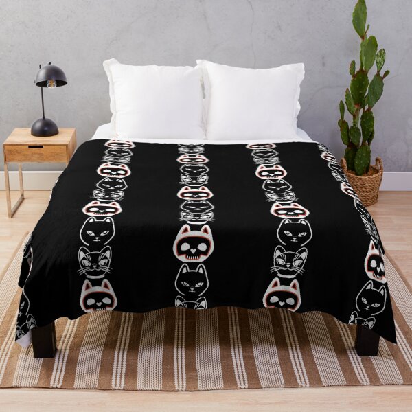 Item preview, Skull Black Kitty designed and sold by cuteCREEPshop.